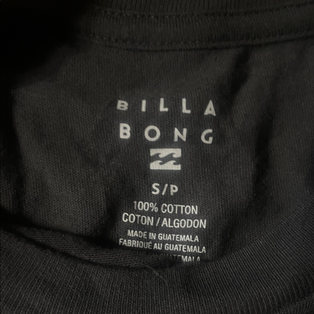 Billabong Kids Tee - Black with Colorful Graphic, sun and waves, NWT small - Picture 2 of 4